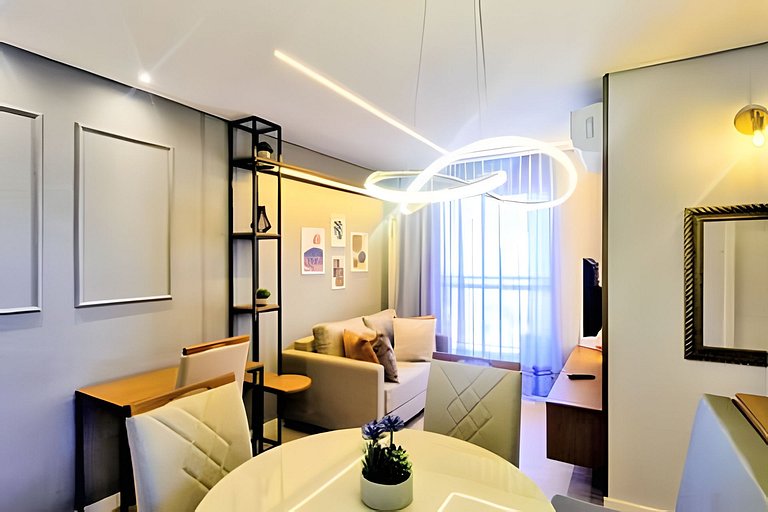 Apto 2/4 com Wi-Fi, TV, piscina e garagem | 1402