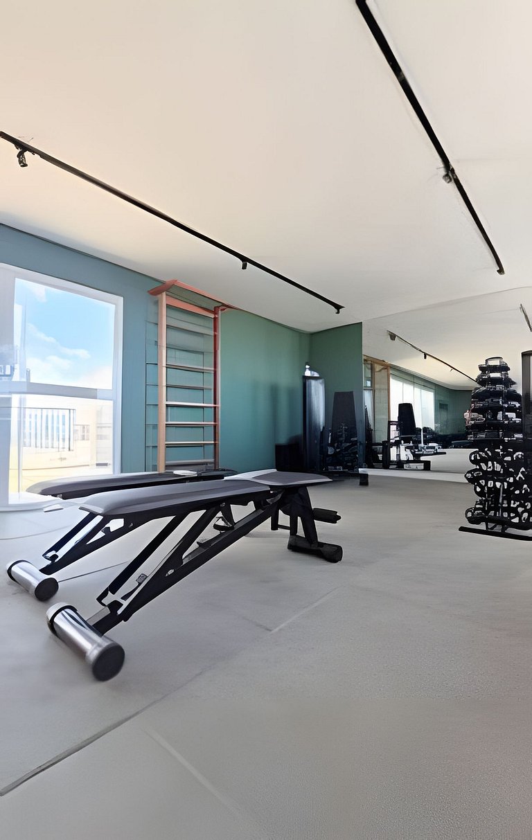 Apto 2/4 com Wi-Fi, TV, piscina e garagem | 1402