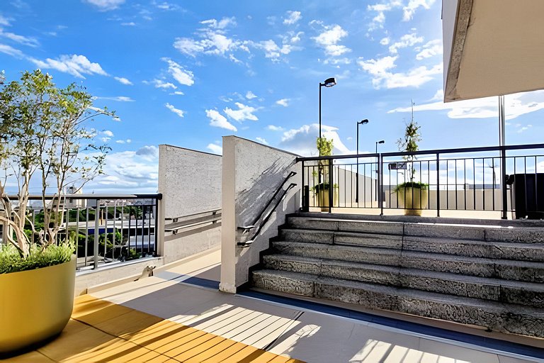 Apto 2/4 com Wi-Fi, TV, piscina e garagem | 1402