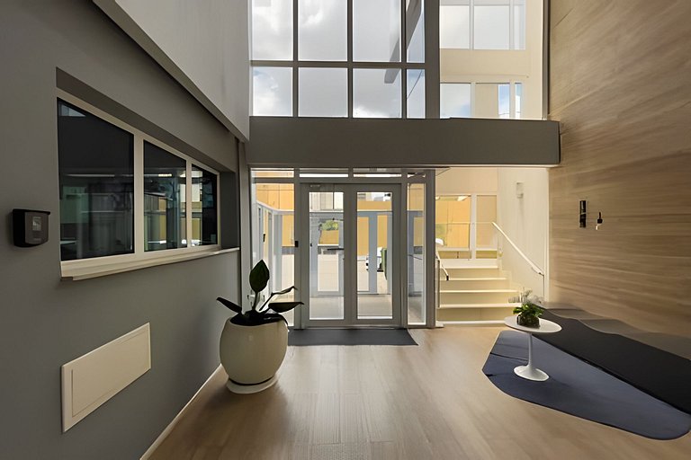 Apartamento 1604, 1/4, sala, TV, cozinha completa