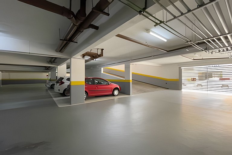 Apto 1/4 com Wi-Fi, TV, piscina e garagem | 1903