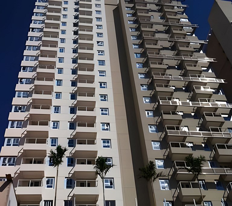Apto 1/4 com Wi-Fi, TV, piscina e garagem | 1903