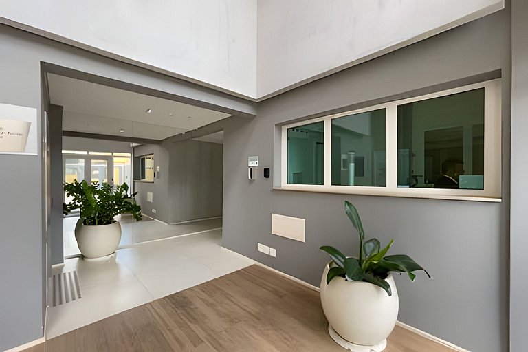 Apto 1/4 com Wi-Fi, TV, piscina e garagem | 1903