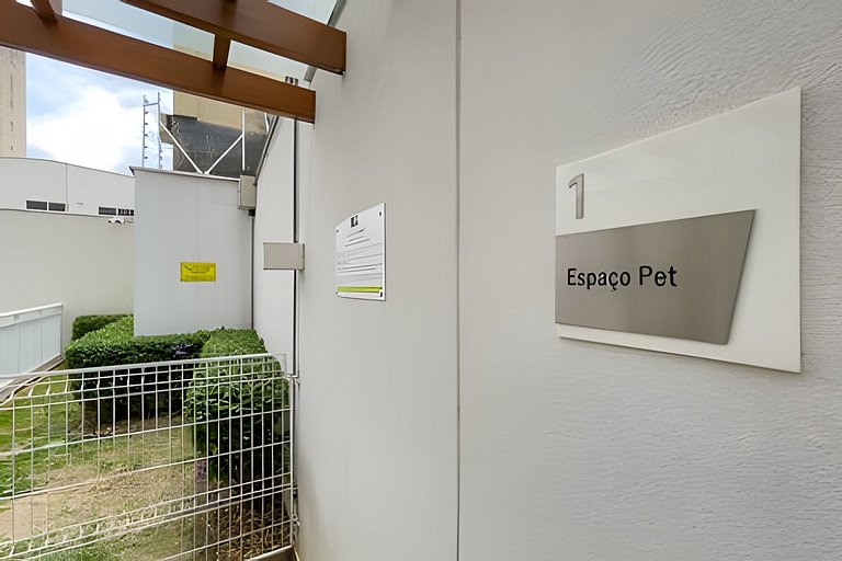 Apto 1/4 com Wi-Fi, TV, piscina e garagem | 1903