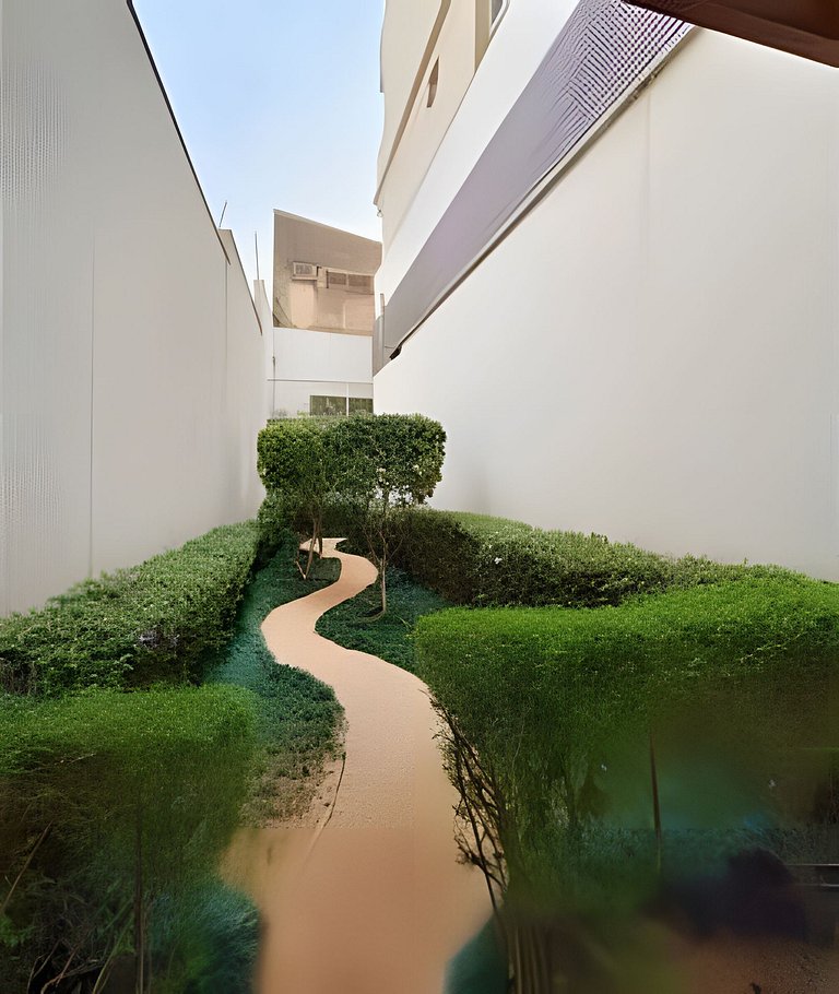 Apto 1/4 com Wi-Fi, TV, piscina e garagem | 407