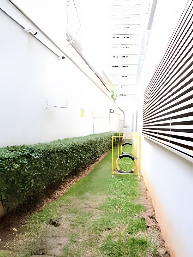 Apto 1/4 com Wi-Fi, TV, piscina e garagem | 407