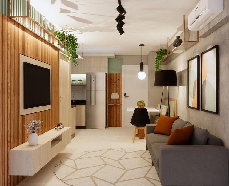 Sirius Sky 807 | Luxo nas Alturas em Campinas com TV smart,