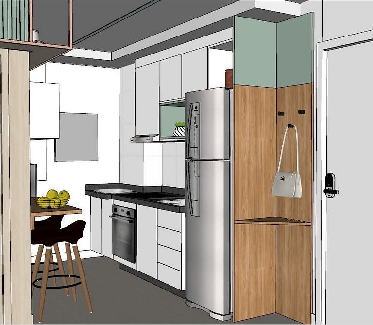 Sirius Sky 807 | Luxo nas Alturas em Campinas com TV smart,