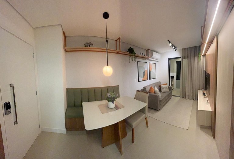 Sirius Sky 807 | Luxo nas Alturas | Adega + Wi-Fi