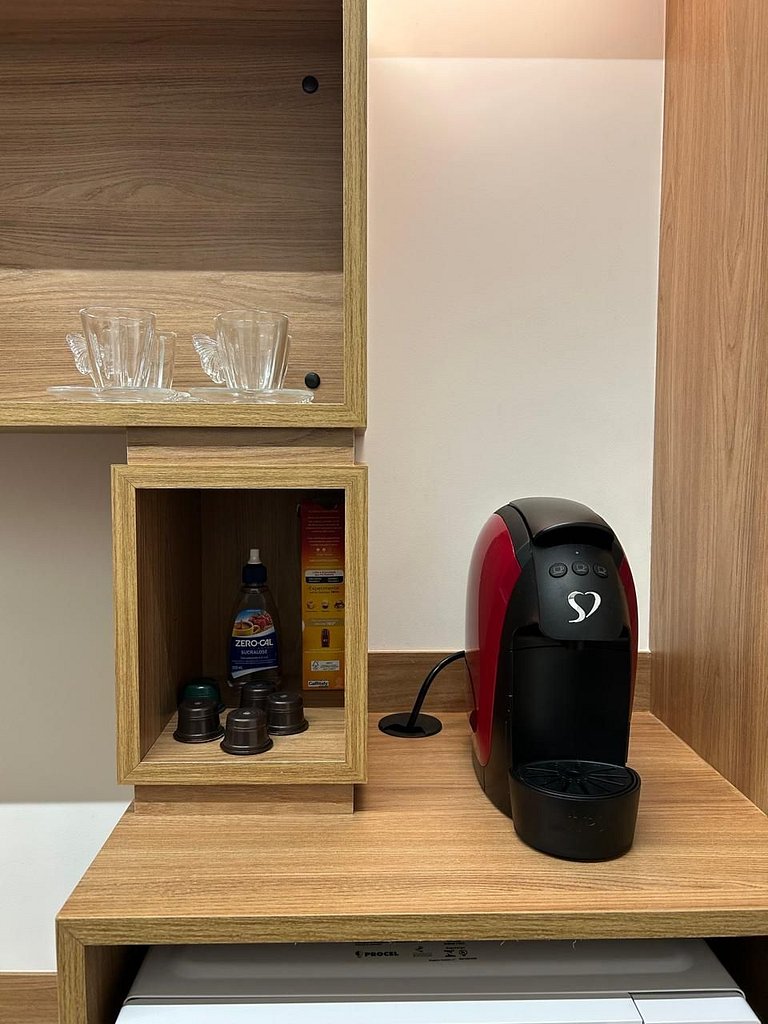 Sirius Sky 807 | Luxo nas Alturas | Adega + Wi-Fi